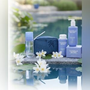 💙VICTORIA’S SECRET💙5-Piece Blue Jasmine Water Lily Bundle/NWT